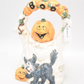 Vintage Fitz & Floyd Boo Halloween Cat Teapot – Decorative Collectible