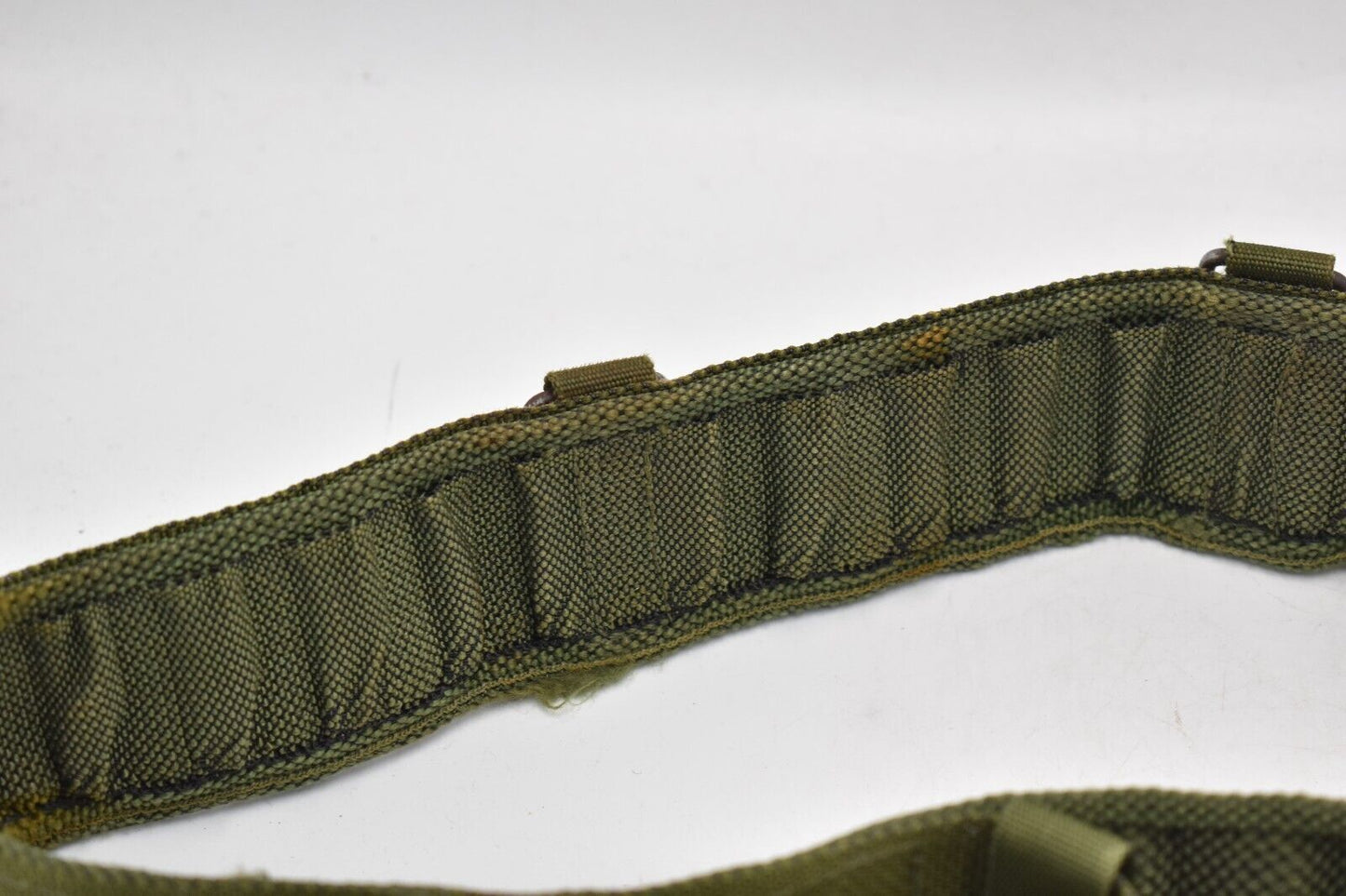 British Army Olive Green Tactical Adjustable Heavy Duty PLCE Webbing Belt