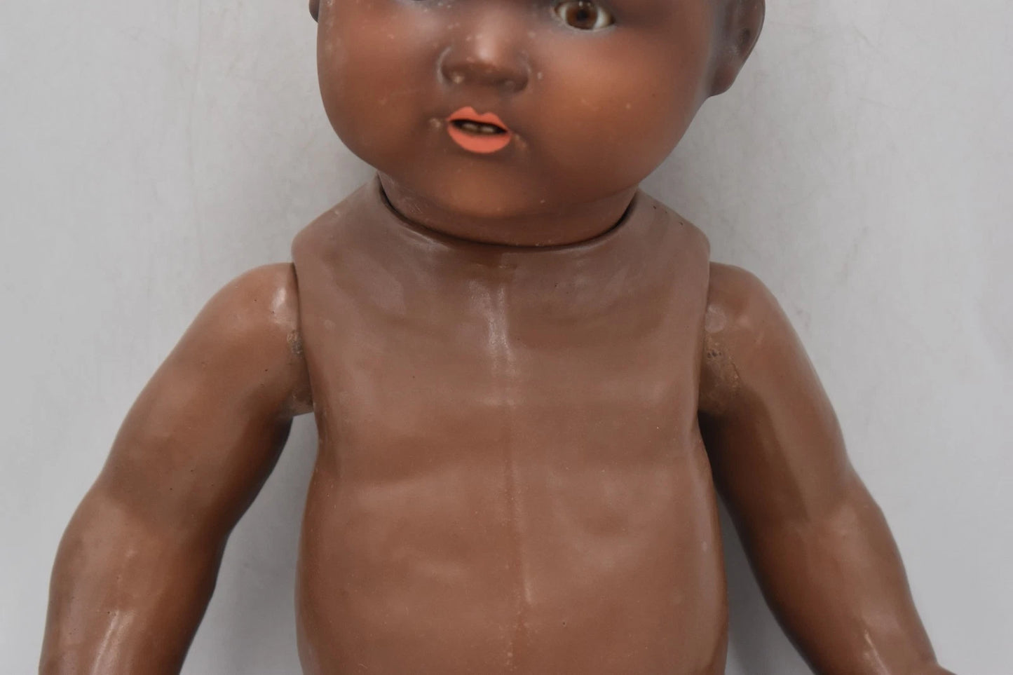 Antique Armand Marseille 351 “My Dream Baby” Black Bisque Head Doll 46cm