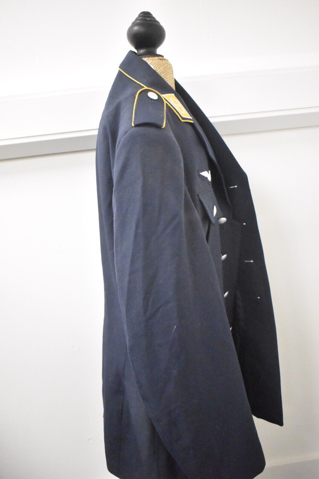 West German Air Force Luftwaffe Flieger Blue Dress Jacket Tunic – Size 35"