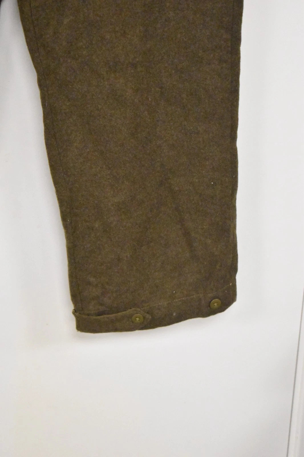 Vintage 1950s Greek Army Parachutist Wool Trousers Dated 1950 Waist 30" Leg 28"
