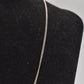 Vintage Sterling Silver 925 Curb Chain Necklace – 46cm