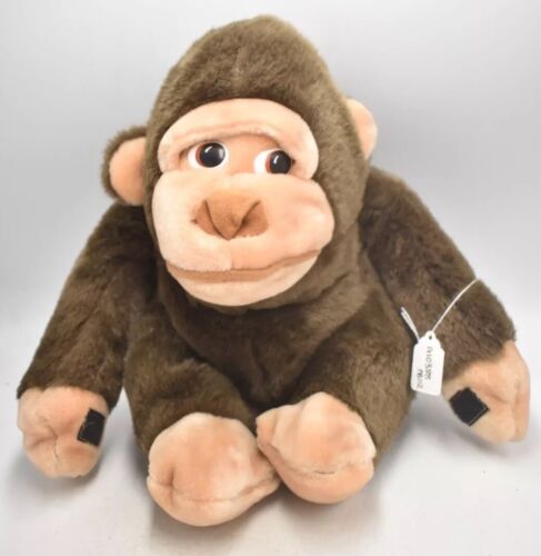 Vintage Tebro Brown Gorilla Monkey Soft Toy Plush – Retired