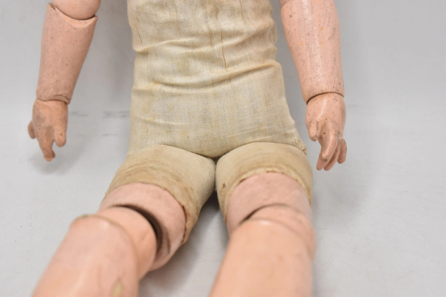 Antique Armand Marseille 1894 AM Bisque Head Doll Sleepy Blinking Eyes 46cm