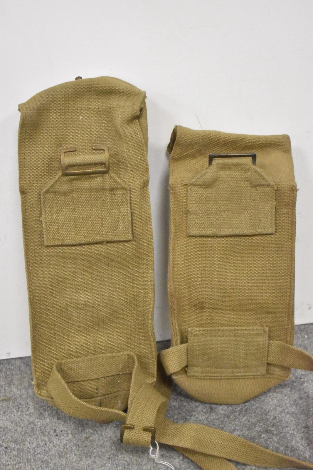 British Army WWII 37 Pattern Bren Auxiliary Ammunition Pouches Meco 1939