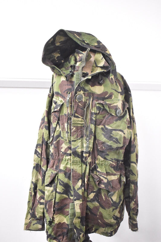 Vintage British Army CS95 Ripstop DPM Field Jacket Combat Smock with Hood