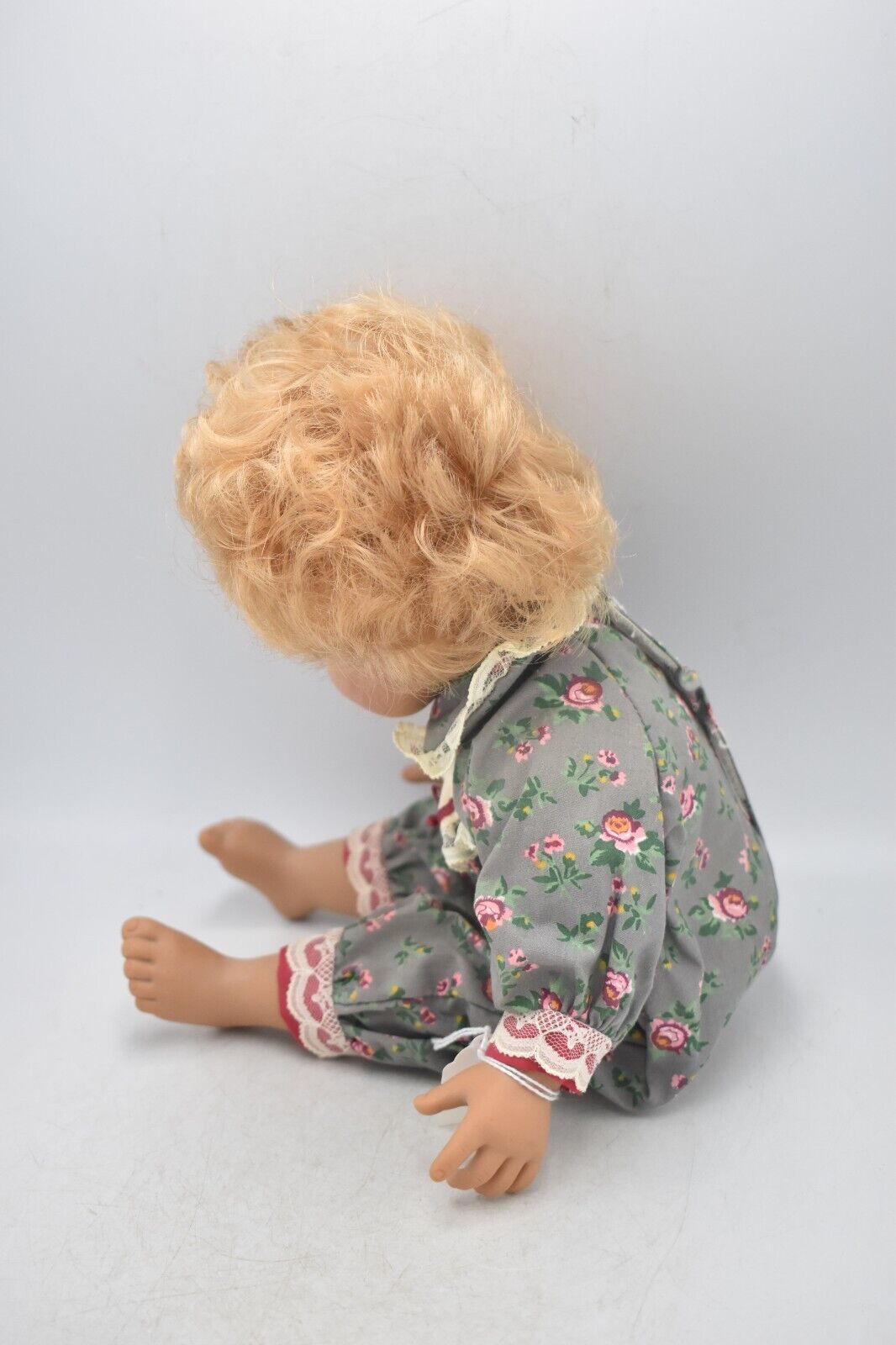 Vintage Spanish Expressions Doll – Crying Baby Girl – Hard Plastic – 36cm – 1980