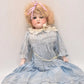 Antique Armand Marseille Bisque Head Leather Body 370 AM DEP Human Hair Doll