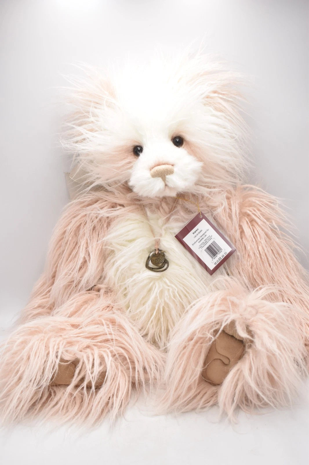 Charlie Bears Karen Teddy Bear Isabelle Lee Retired Tagged Jointed Collectable