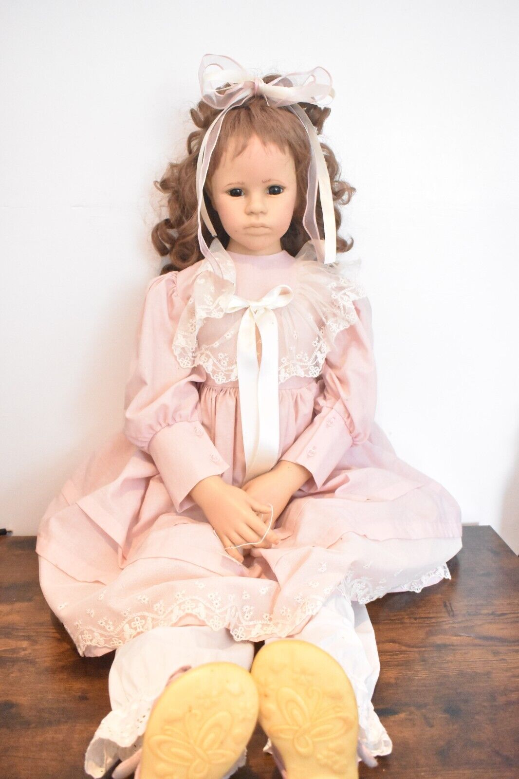 Vintage Masterpiece Monika Levenig Limited Edition Life-Like Toddler Doll – 90cm