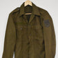 Austrian Army Field Shirt Khaki Green Military Uniform Heereseigentum 42" Chest