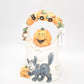 Vintage Fitz & Floyd Boo Halloween Cat Teapot – Decorative Collectible