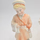 Antique 19th Century German Bisque Boy & Girl Figurine Statues – Collectible
