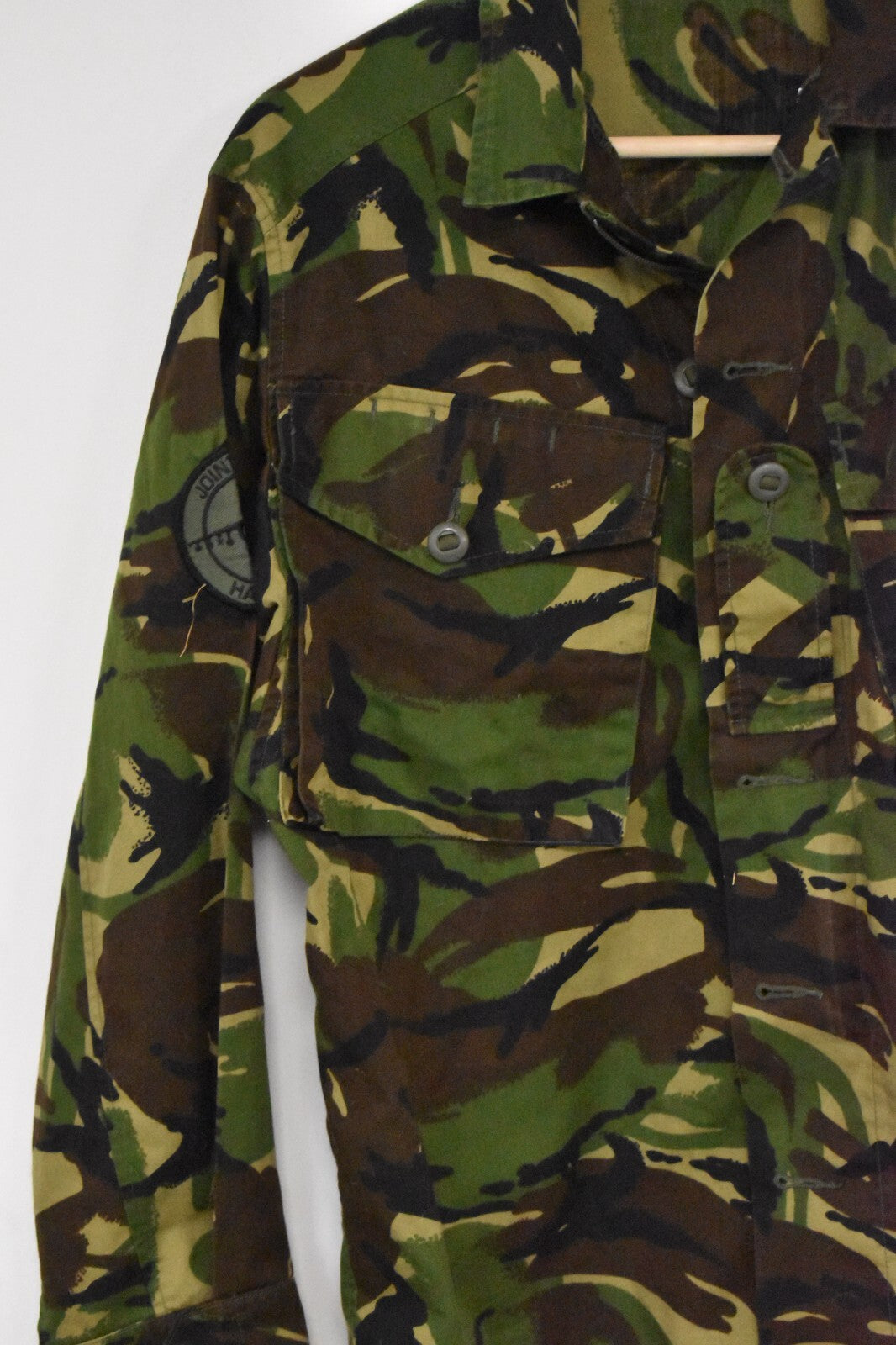 British Army Woodland DPM Combat Lightweight Jacket/Shirt – Size 170/88