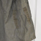 Vintage German Army Olive Moleskin Shirt – 40" Chest – Military Surplus Utility