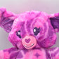 Build-A-Bear Midnight Shimmer Bat – Pink Swirl Purple Plush Vampire Halloween
