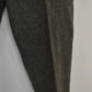 Swedish Army WWII Olive Grey Wool Field Trousers with Leather Straps Dated 1941