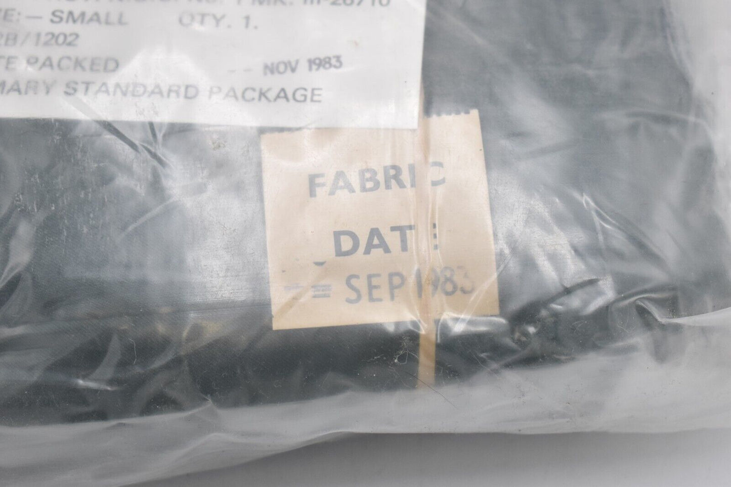 British Army NBC Suit No.1 Mk3 – Size Small – Smock & Trousers – Sealed & Unused