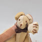 Vintage Artist Hand Made Teddy Bear with Button Joints