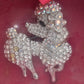 Vintage Butler & Wilson Crystal Poodle Dog Brooch – Boxed