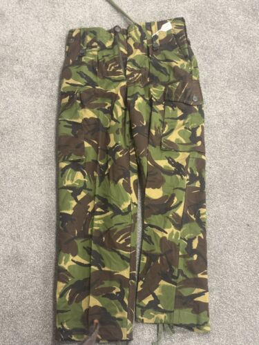 British Army 85 Pattern Temperate Combat Cargo Trousers – Size 30" Waist