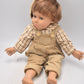 Vintage Spanish Expressions Doll – Crying Baby Boy – Hard Plastic – 36cm – 1980s