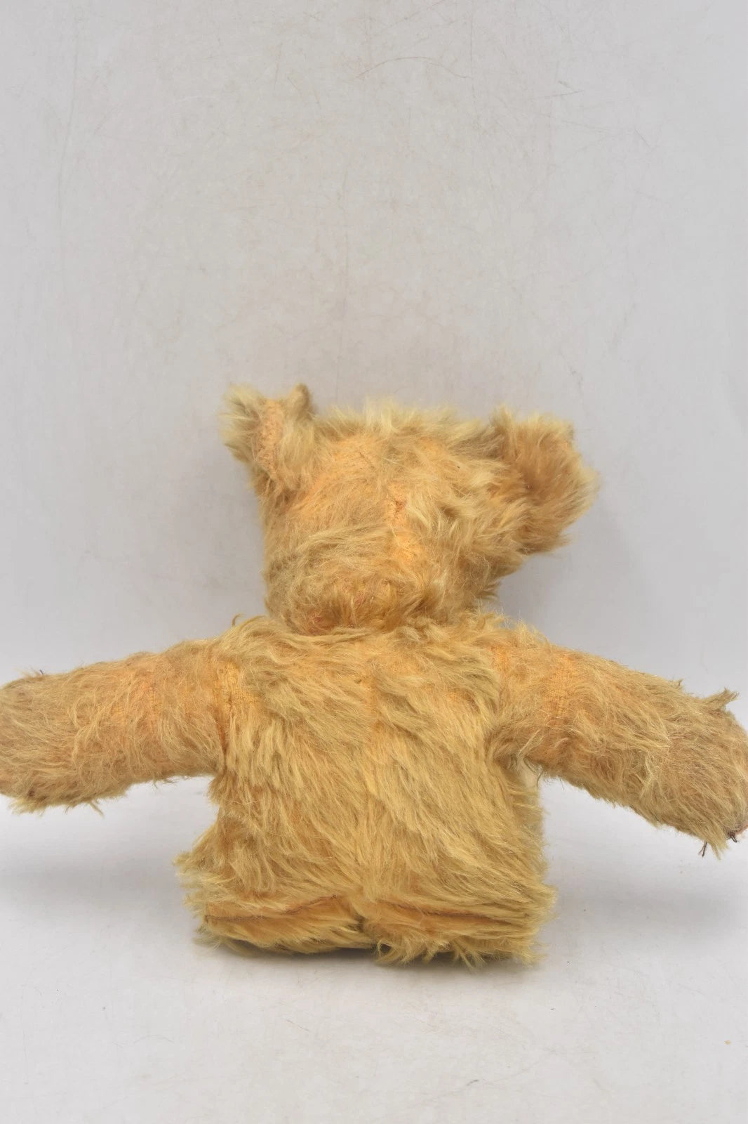 Vintage 1940s English Mohair Teddy Bear Jointed Head 30cm Collectible