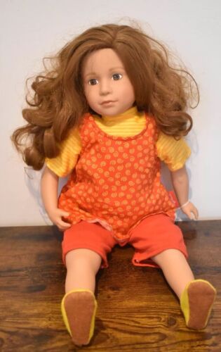 Vintage Sigikid Artist Doll Girl Life-Like Vinyl Doll Retired 50cm
