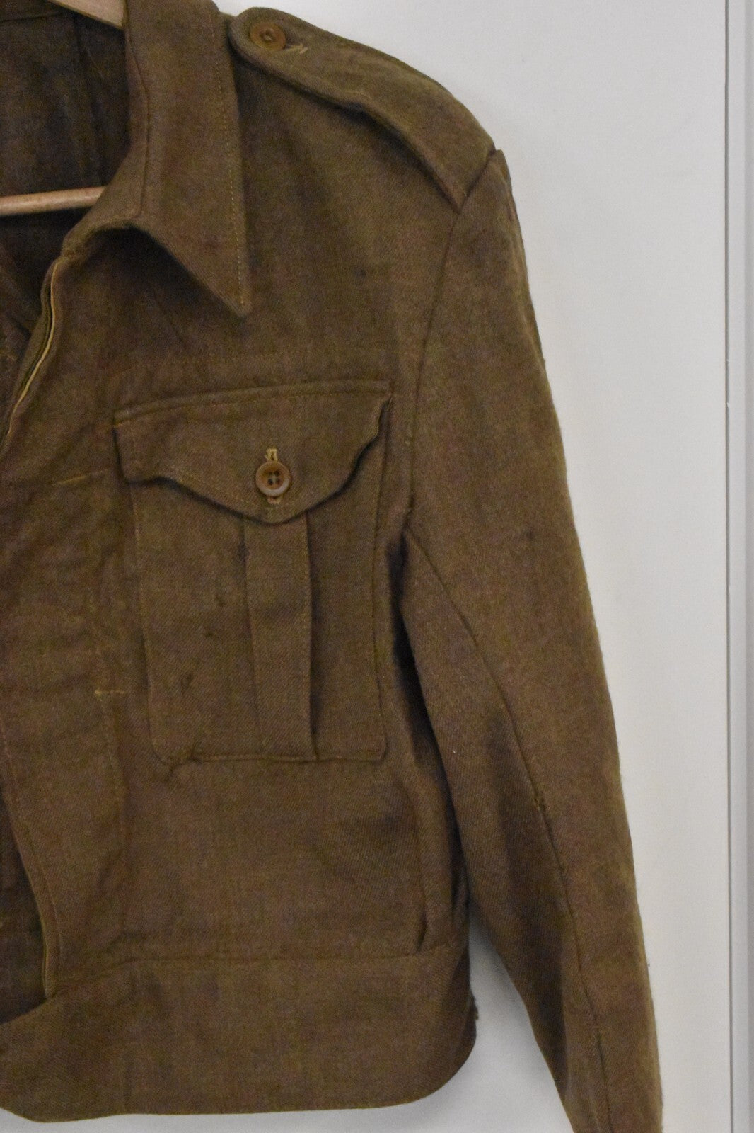 Vintage British Army 1946 Pattern Battledress Blouse – Dated 1948 – Size 38–39"