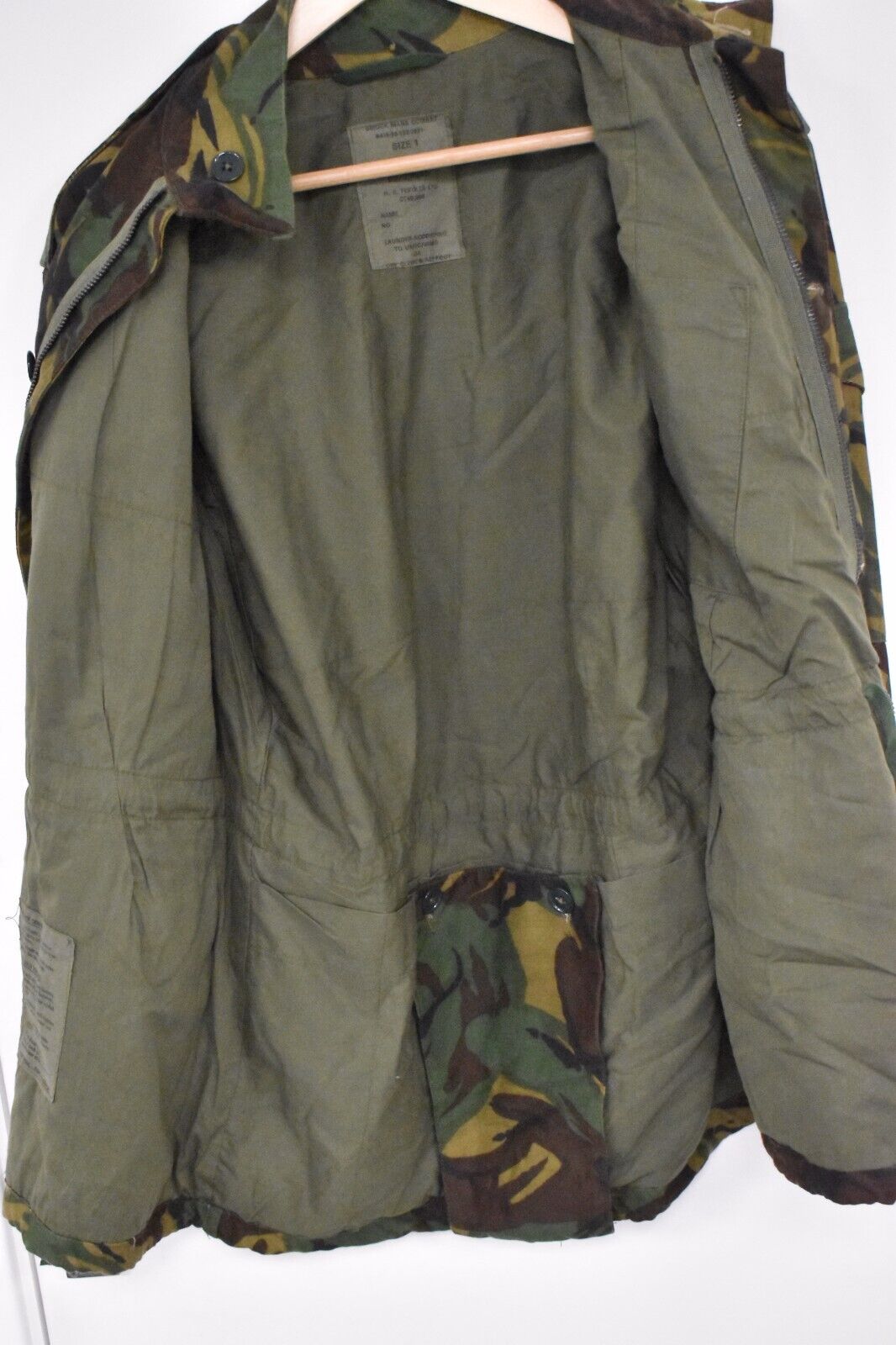 British Army 68 Pattern DPM Combat Smock Jacket – 44" Chest, HE Textiles