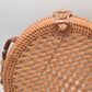 Straw Beach Holiday Bali Handbag – Eco-Friendly Round Crossbody Bag