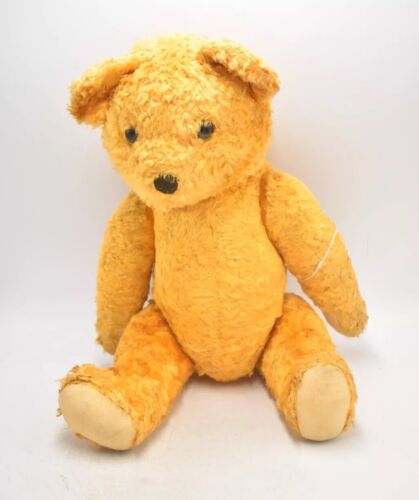 Vintage Early American Mohair Hump Teddy Bear – Fully Jointed
