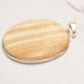 Vintage 925 Sterling Silver Yellow Agate Pendant Necklace – Elegant Statement