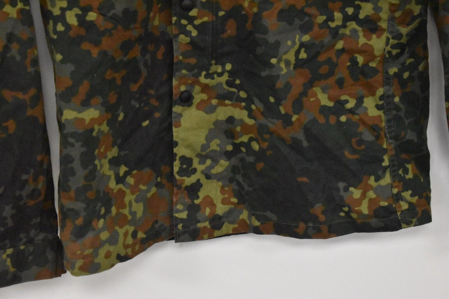 German Army Flecktarn Camo Field Shirt Jacket 1994 - 40" Chest Military Surplus