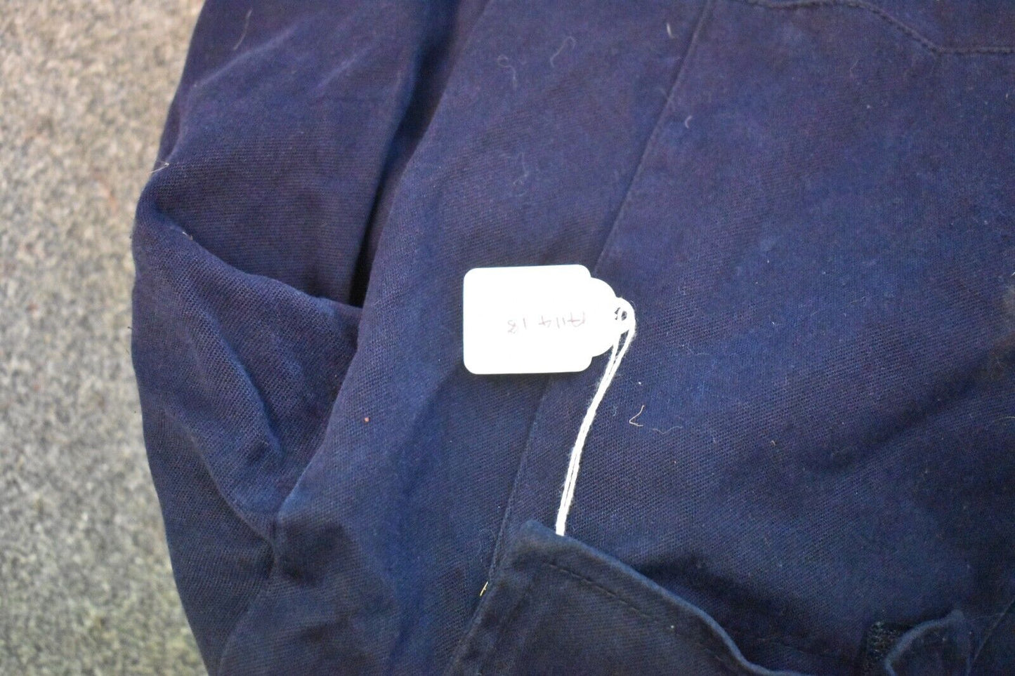 British Royal Navy Weapons Engineer Blue Coveralls Overalls Size 180/108