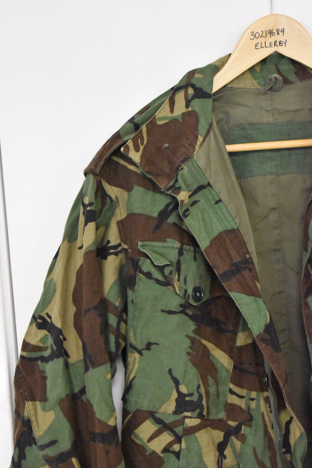 British Army 68 Pattern DPM Combat Smock Jacket Size 44" Chest