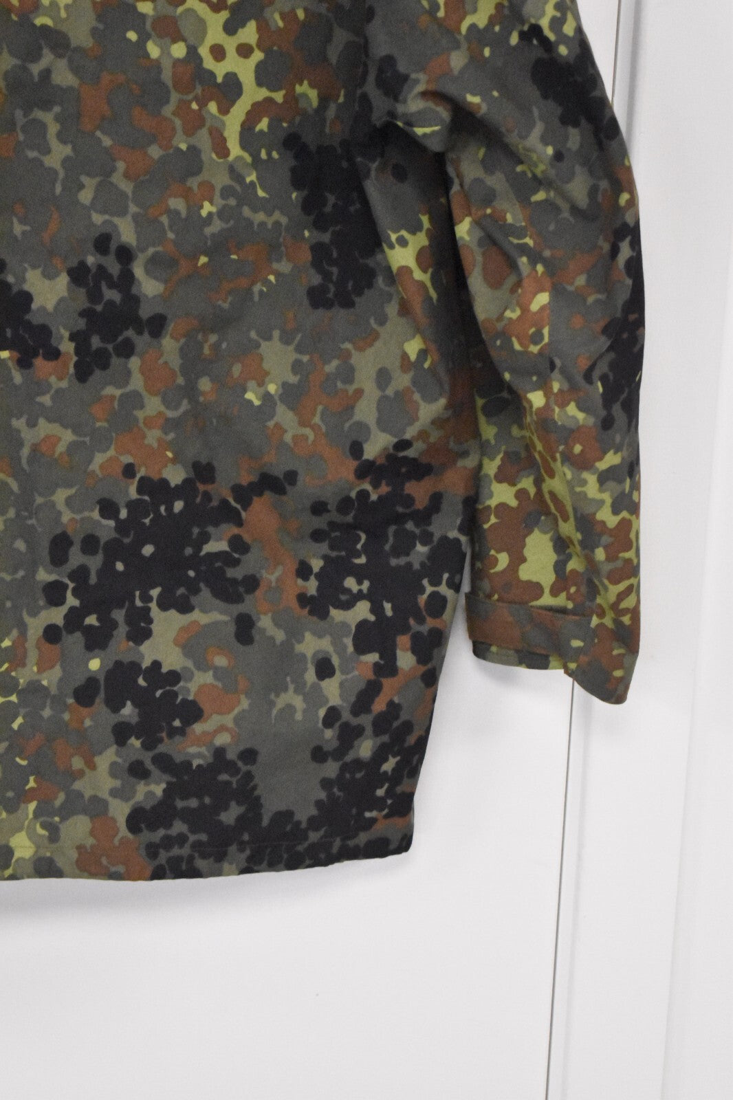 German Army Flecktarn Camo Waterproof Jacket 44" Chest