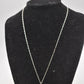 Vintage 925 Sterling Silver and Dragon Claw Pendant Necklace 45cm