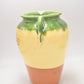 Vintage Spanish Terracotta Confit / Olive Pot – Hand-Painted Multi-Colour