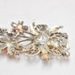 Elegant Floral Necklace Pendant – Enamel & Crystal Flower Design