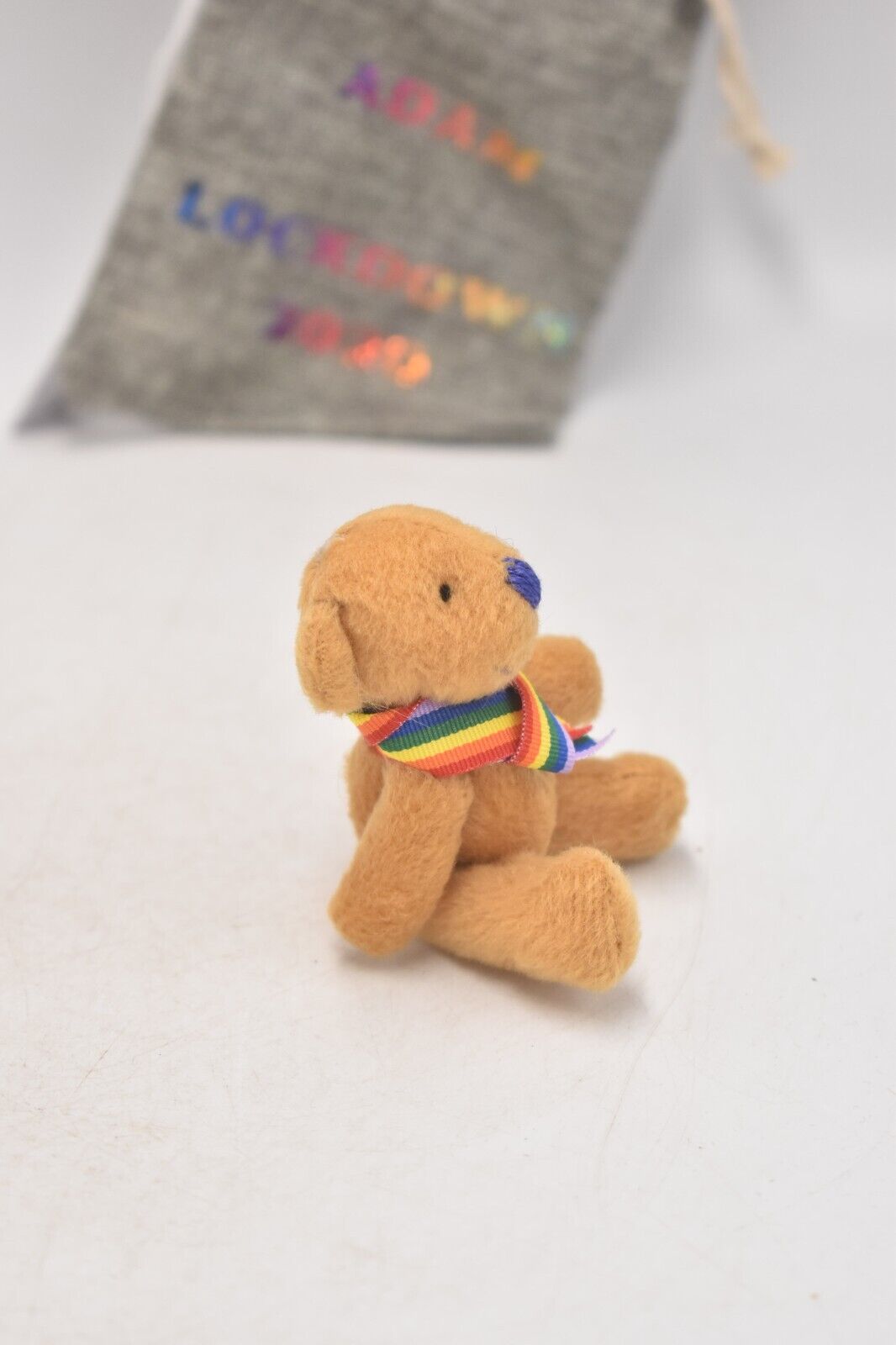 Bearspoke Bears Artist Teddy Bear – Adam Lockdown Teddy Bear