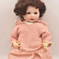 Antique Armand Marseille 980 Bisque Head Doll 52cm Sleep Eyes Open Mouth Vintage