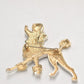Vintage Disney Georgette Oliver & Company Co Poodle Dog Brooch