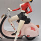 Betty Boop Red Pink Moped Scooter Figurine – King Features Syndicate
