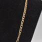 Vintage 9ct Gold Curb Chain Necklace – 50cm / 9.1g