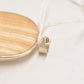 Vintage 925 Sterling Silver Yellow Agate Pendant Necklace – Elegant Statement