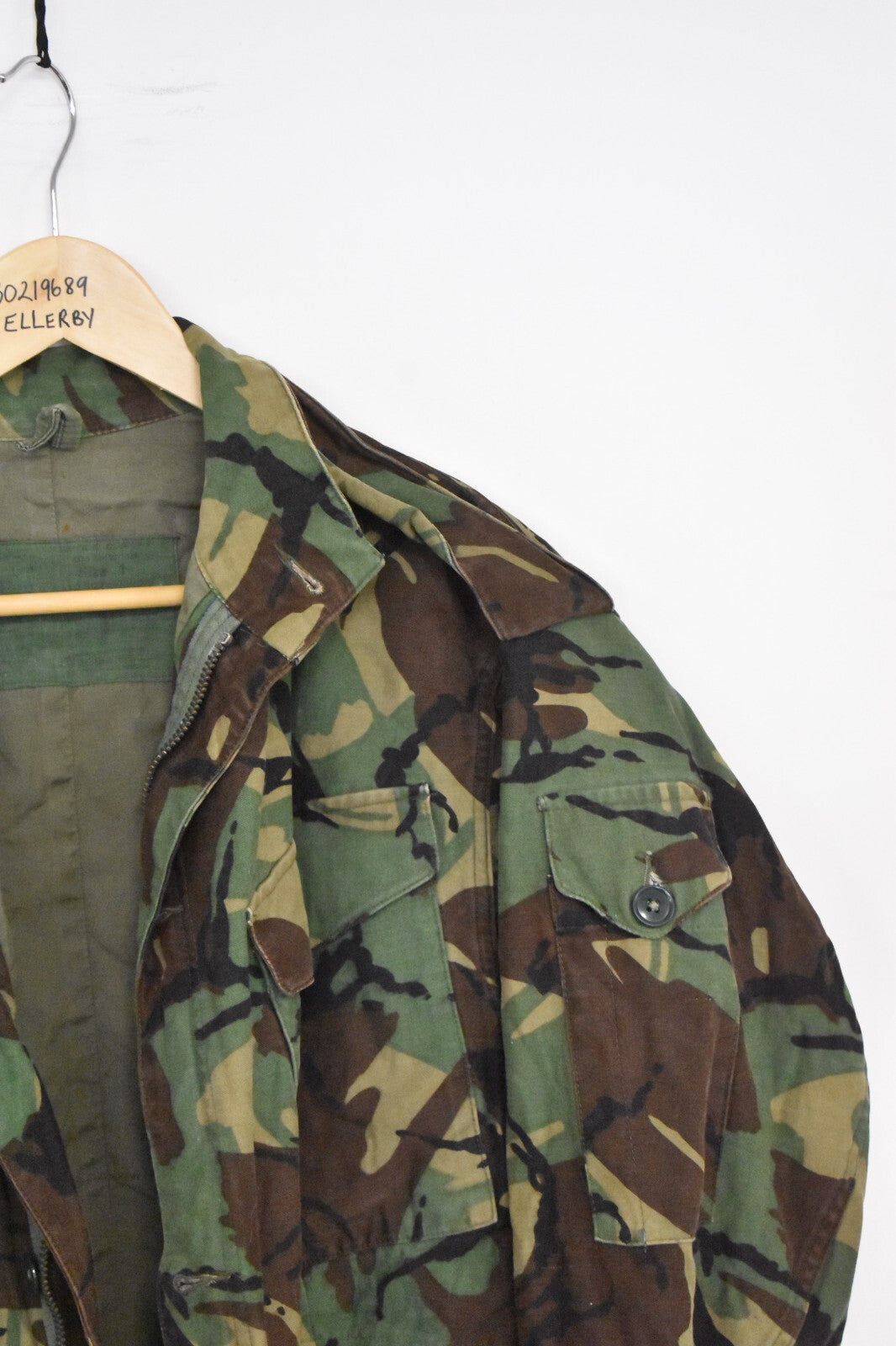 British Army 68 Pattern DPM Combat Smock Jacket Size 44" Chest