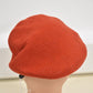 West German Army Bundeswehr Signals Corps Red Beret & Cap Badge – Excellent Condition, Size 58