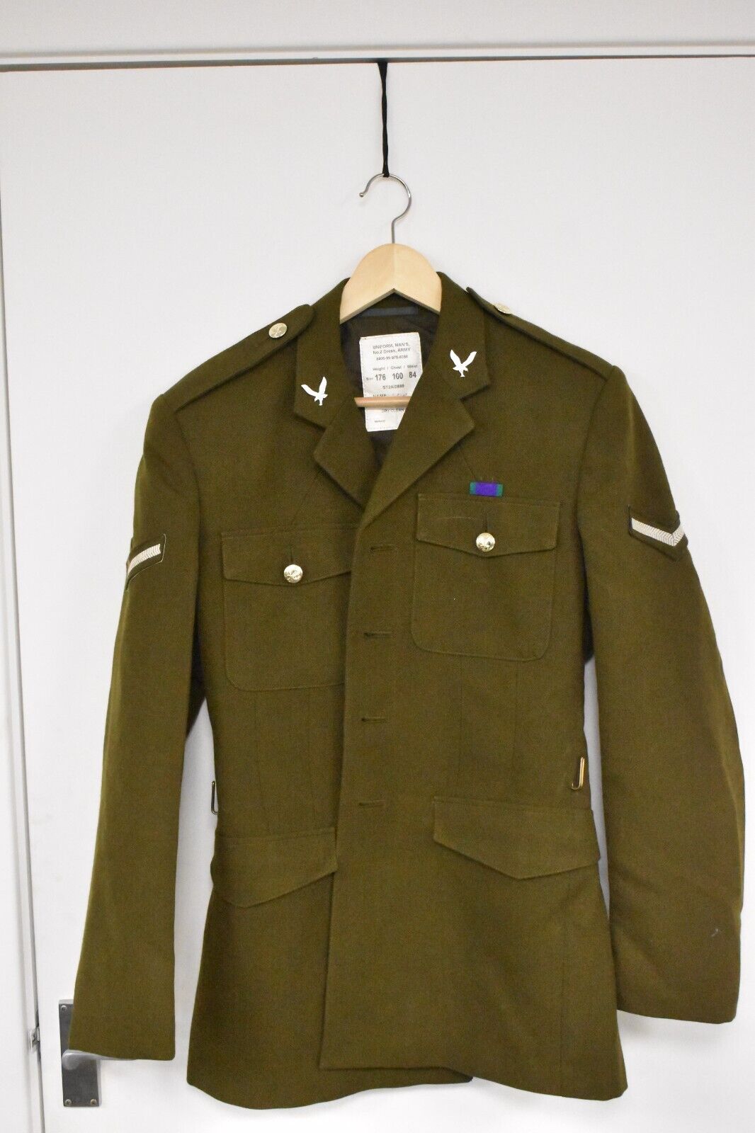 British Army Jacket No 2 Dress Army Air Corps – Size 176/100/84