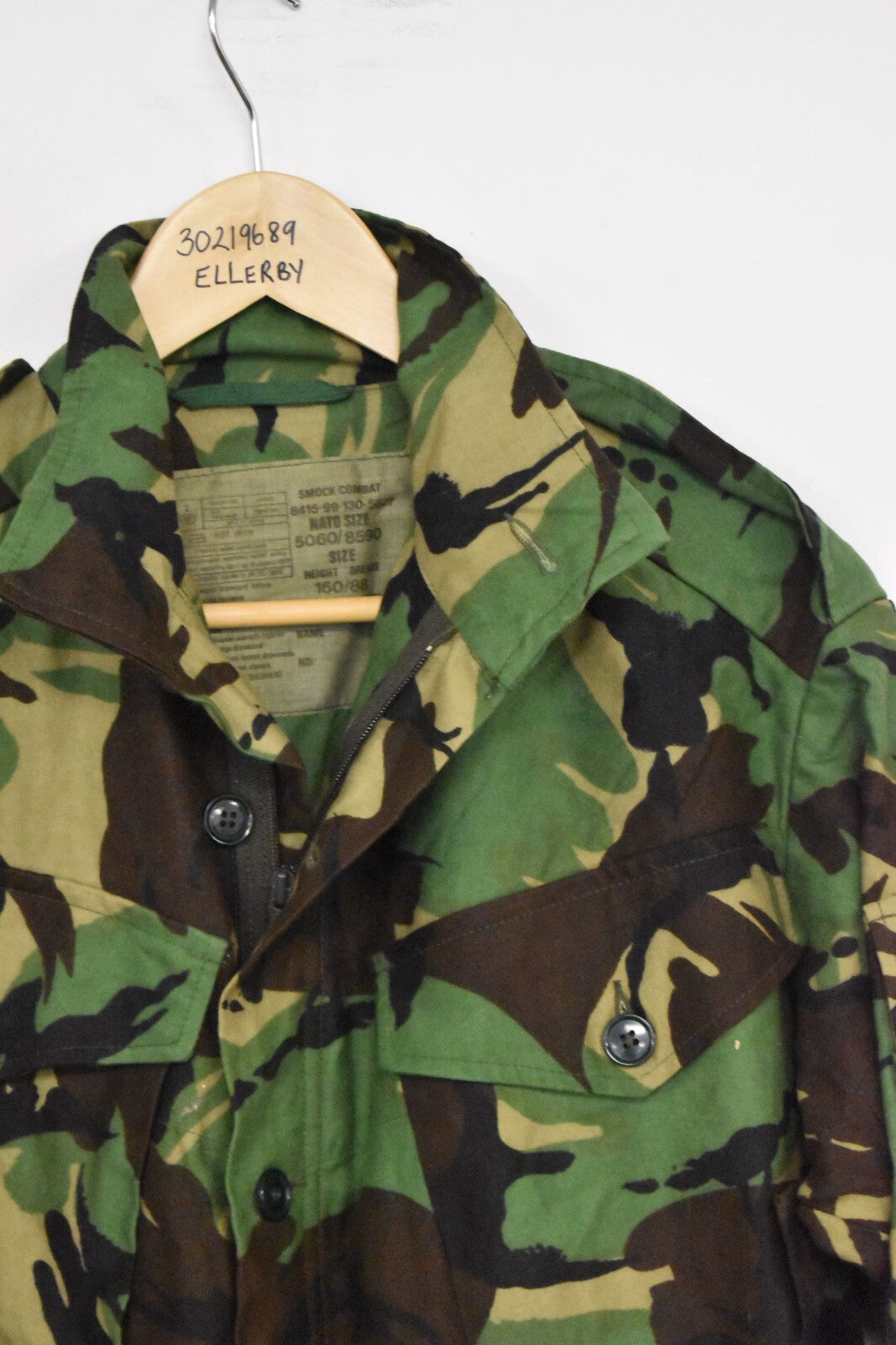 British Army DPM Combat Jacket Size 160/88 Camouflage Airsoft, Fishing Paintball